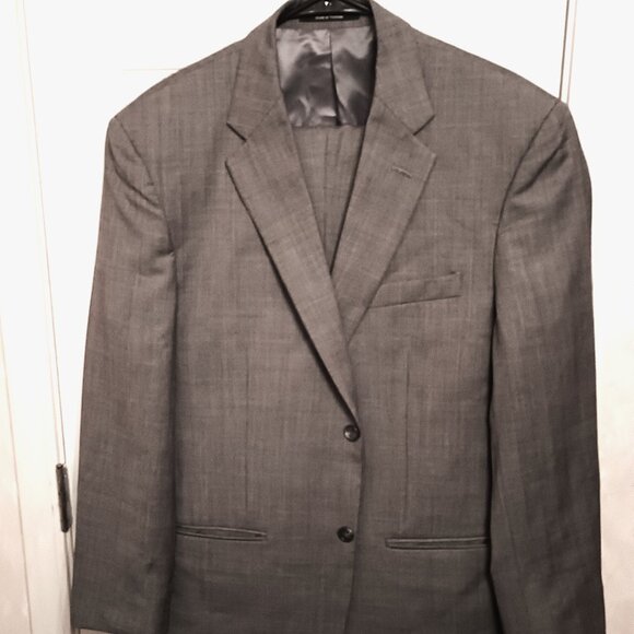 Gerald Austin Men 2 Piece Gray Suit - Picture 3 of 16
